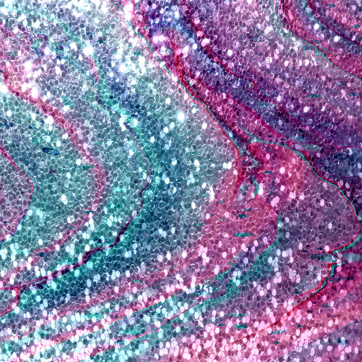 Gradient glitter paper